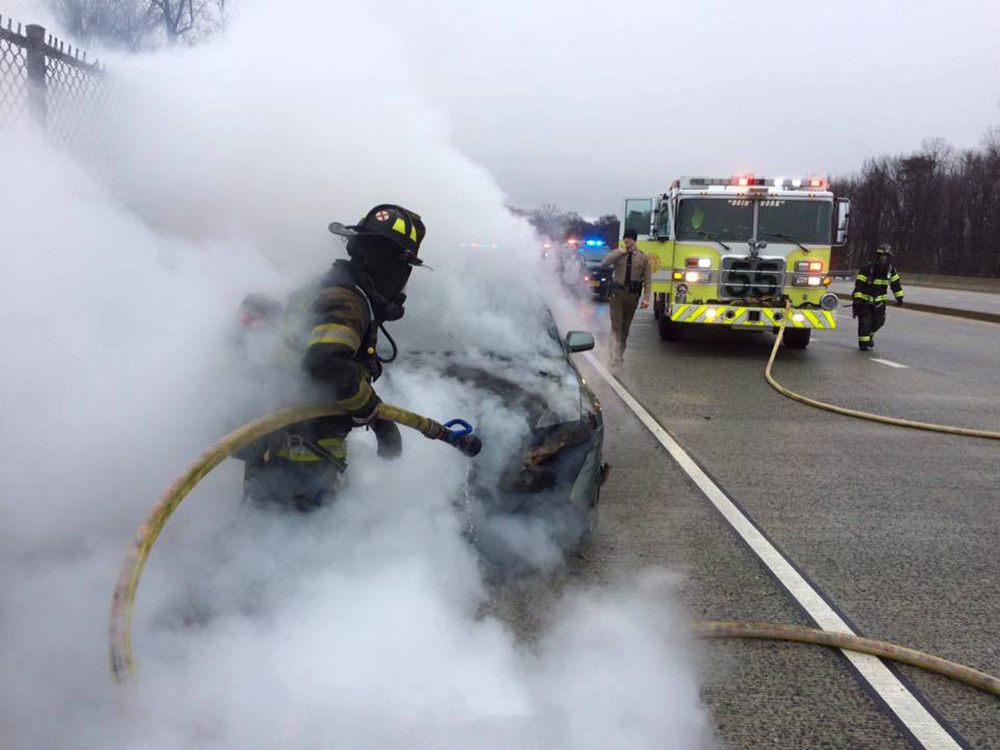 Vehicle Fire Extinguished by CHVFD