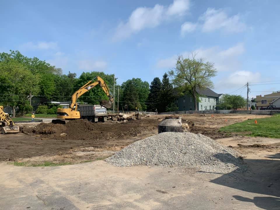 New Fire Station - Dirt Excavation and Site Preparation